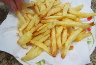 batata frita crocante