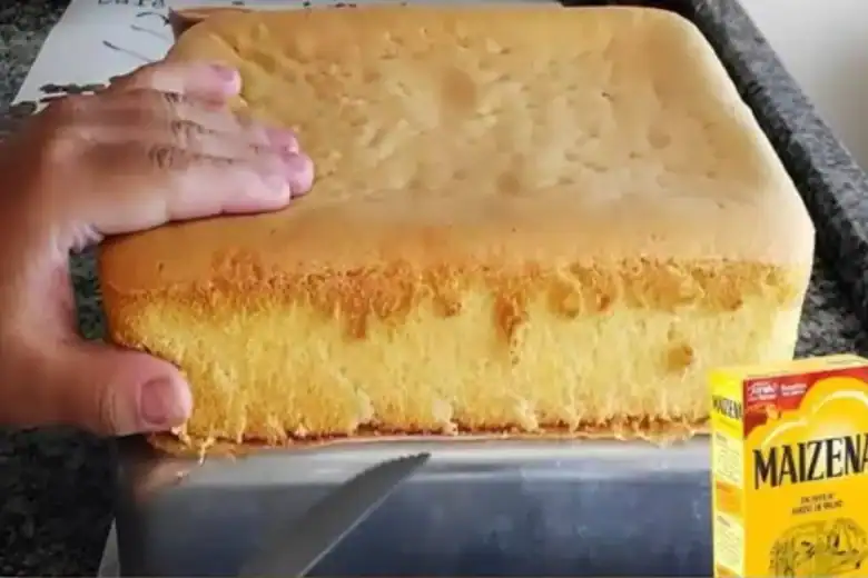 pão de ló de maisena