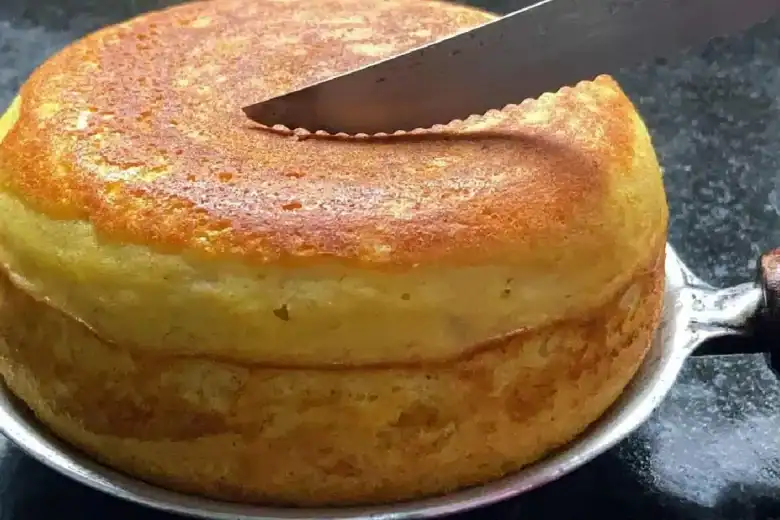 bolo de frigideira