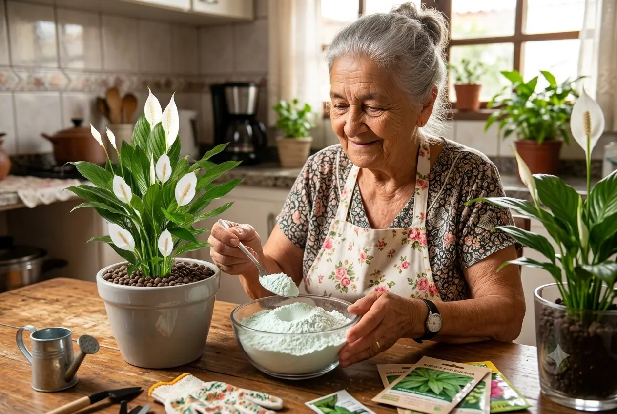 Farinha de Arroz para Plantas Felizes