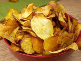 chips de batata doce