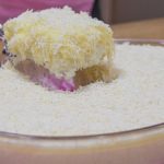 cuscuz de tapioca na travessa