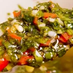 molho chimichurri caseiro