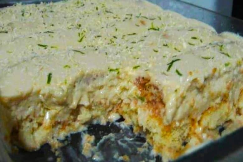 receita de pavê de limão gostosão