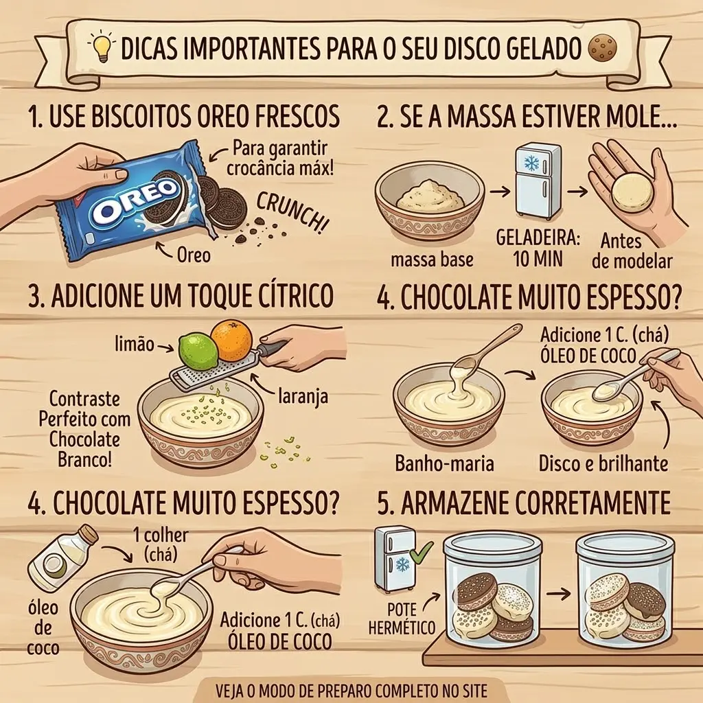 Dicas do disco gelado