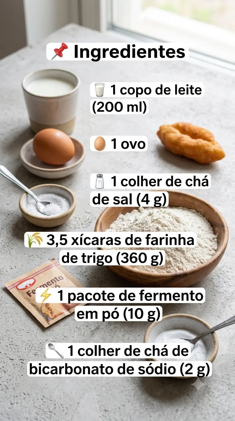 Ingredientes da birita frita