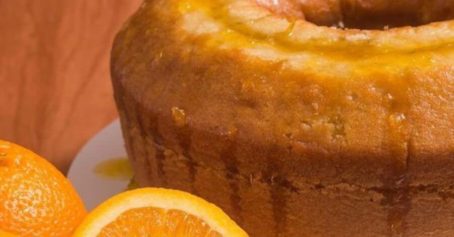 bolo de laranja com casca