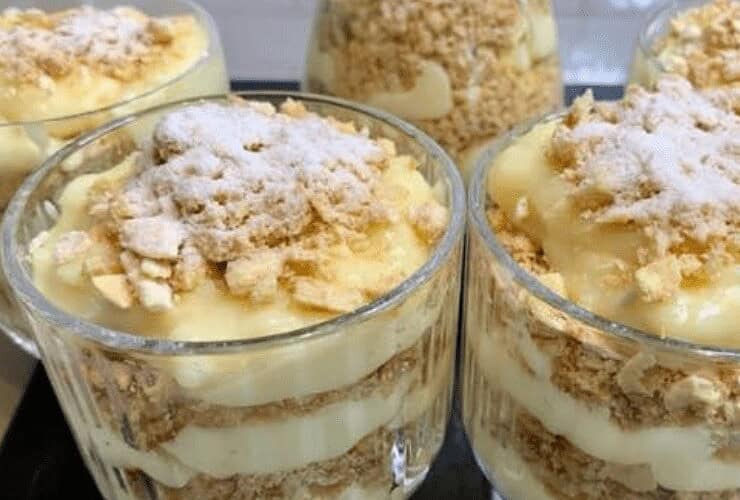 sobremesa napoleão