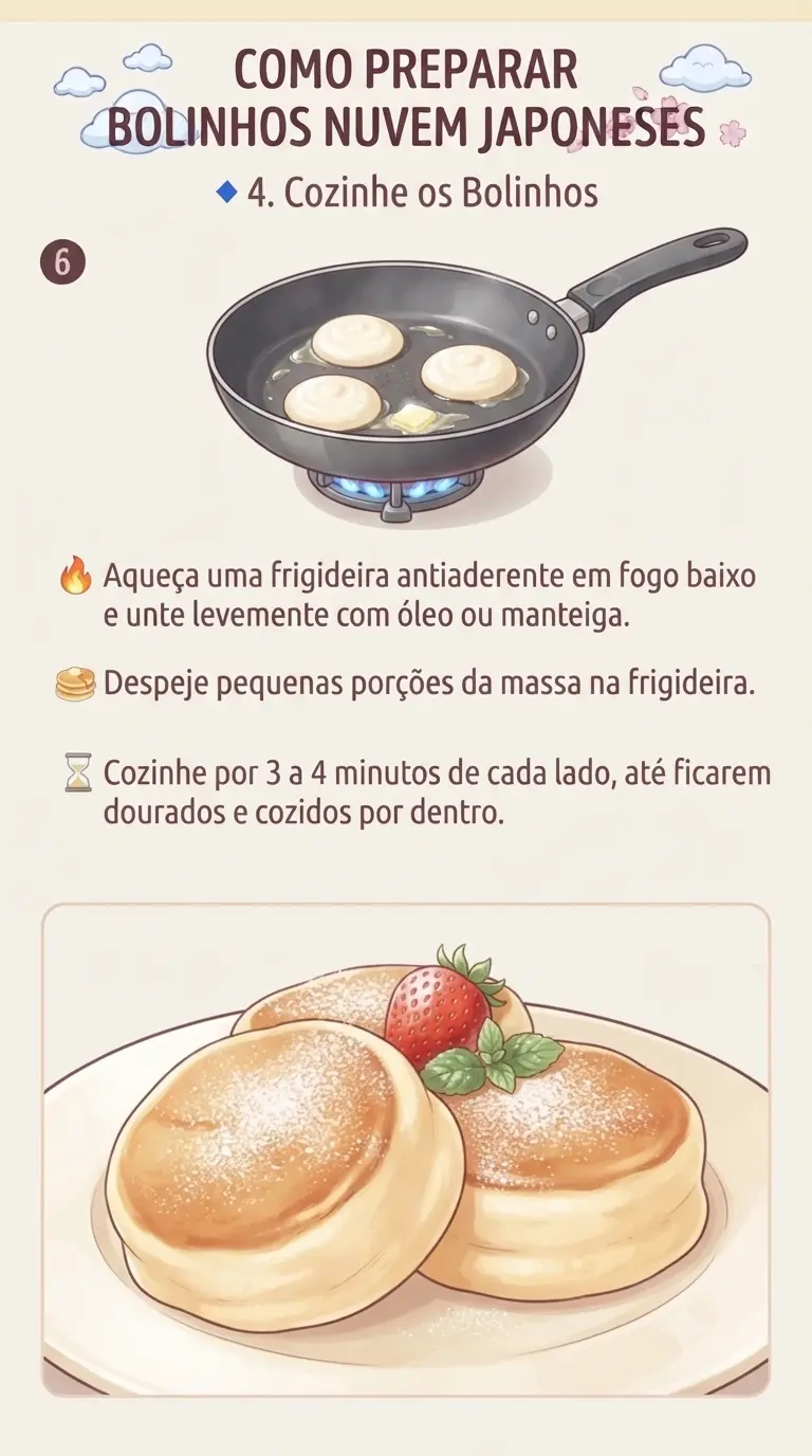 Cozinhe os Bolinhos bolinho japones