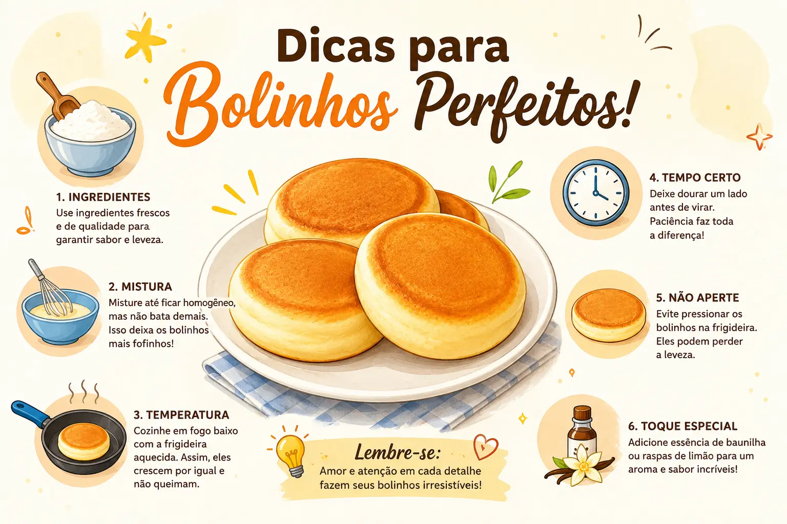 Dicas para Bolinhos