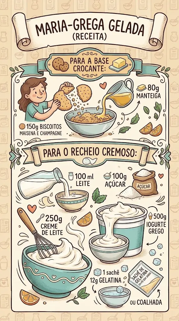 Ingredientes maria grega