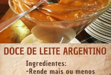 doce de leite argentino