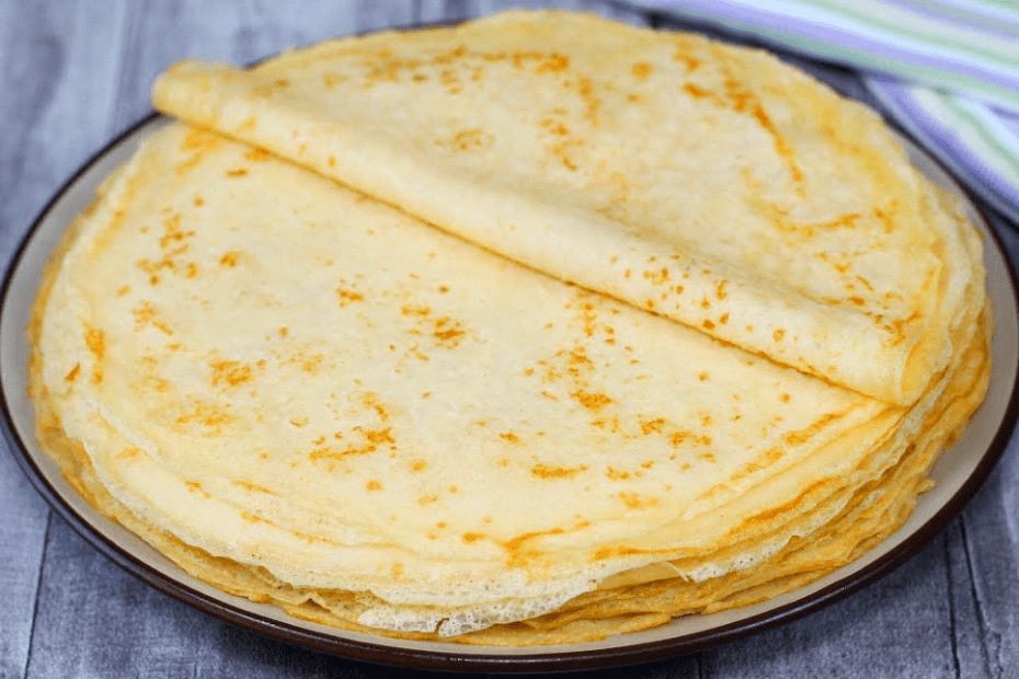 massa para crepes