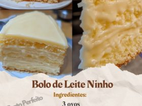 bolo de leite ninho