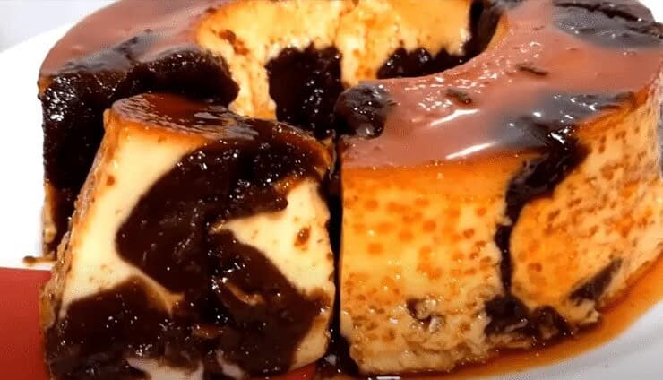 pudim 2 sabores feito na boca do fogao min