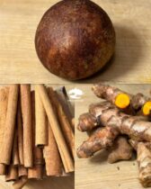 Chá de semente de abacate: cremoso com cúrcuma e canela.