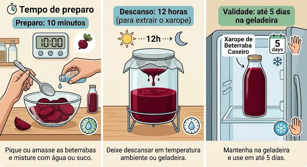 Tempo de preparo