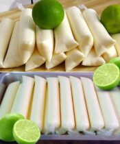 Receita fácil de Geladinho Cremoso de Limão