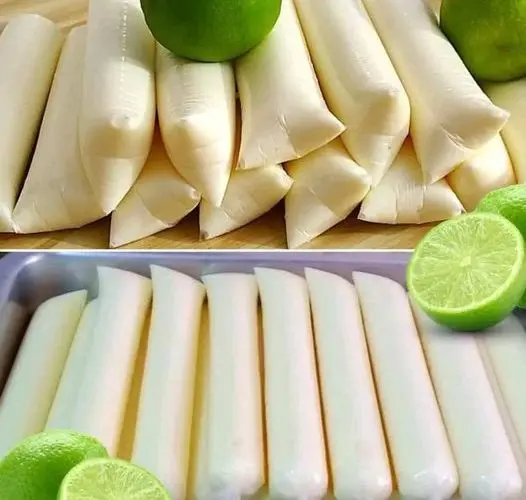 geladinho cremoso de limão