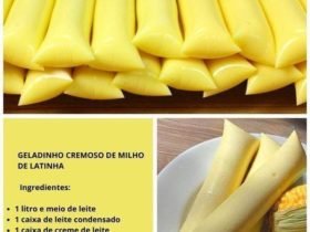 geladinho cremoso de milho verde