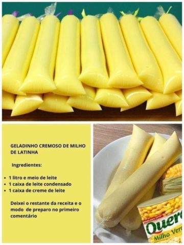 Geladinho Cremoso de Milho Verde: Receita Caseira e Deliciosa