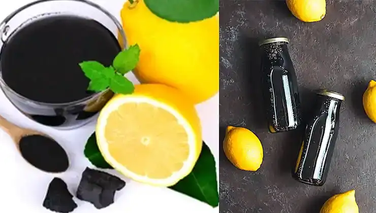 receitas naturais com limão e carvão ativad