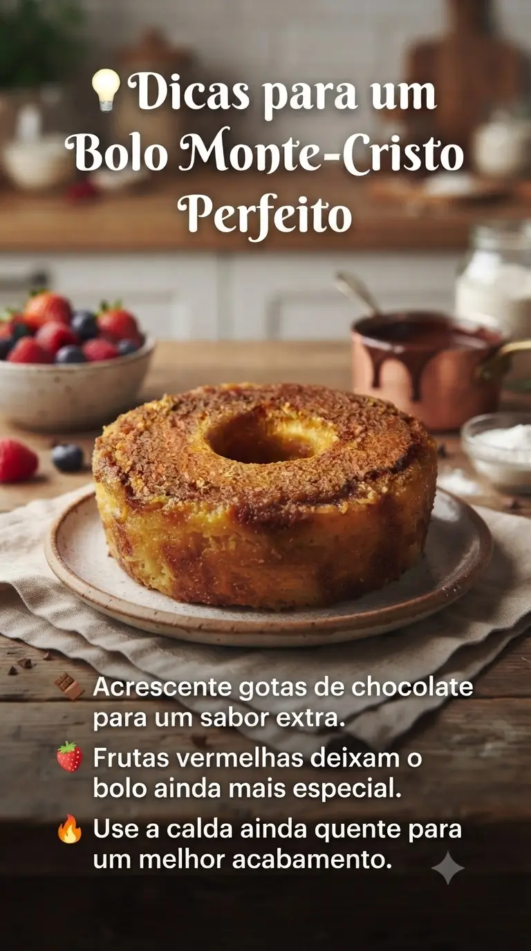 Dicas para um Bolo Monte-Cristo Perfeito