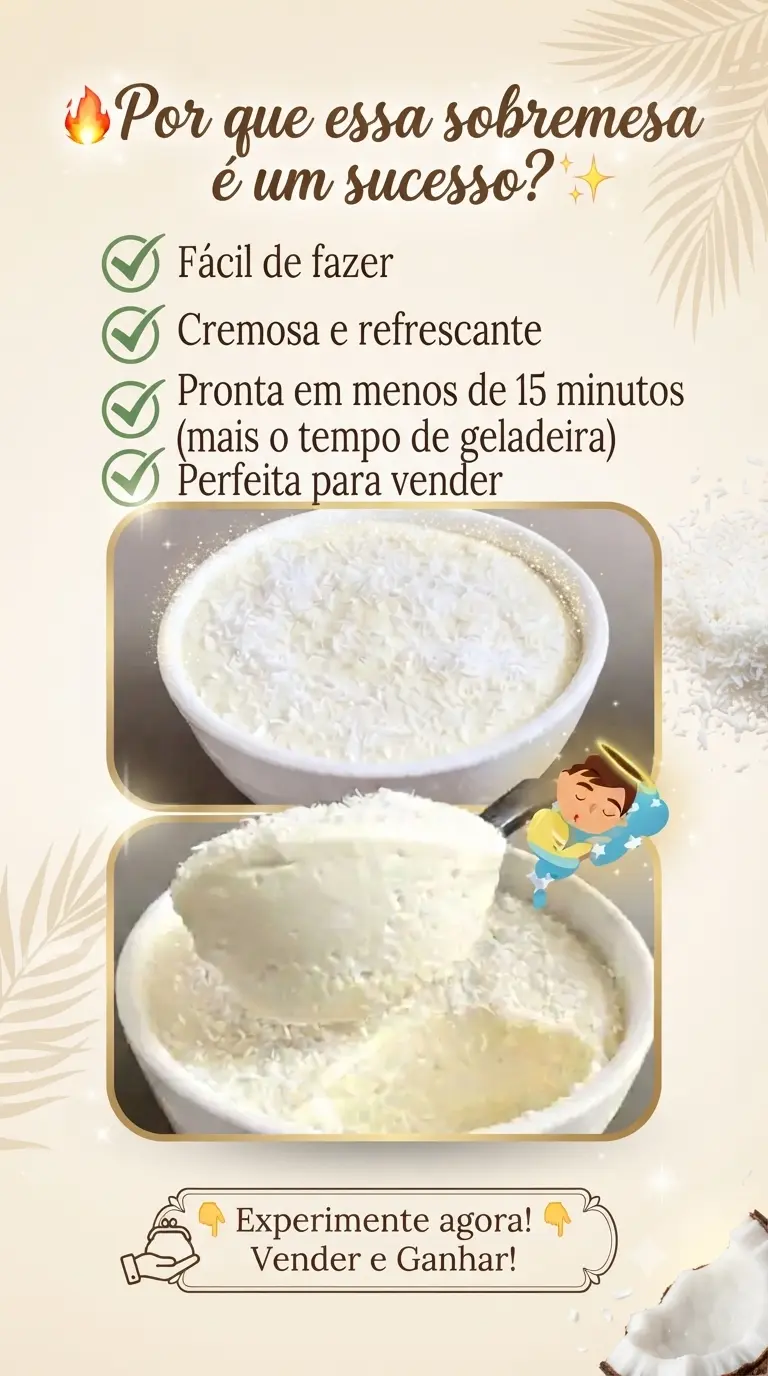 Por que essa sobremesa é um sucesso