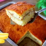 bolo de banana recheado