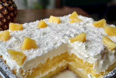 bolo de páscoa com ananás