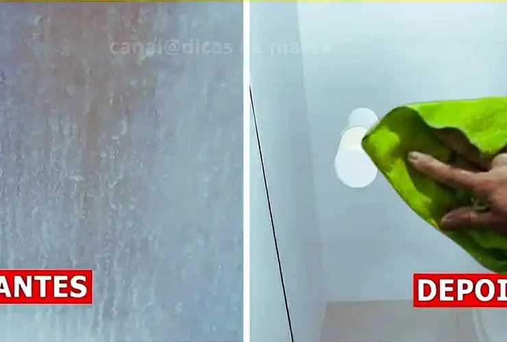 como limpar vidro do box 1003