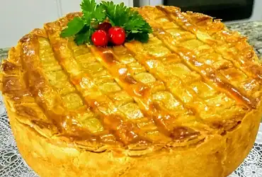 Empadão de palmito canal cozinhando com a Ly