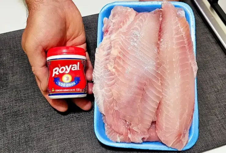 peixe frito sequinho e crocante