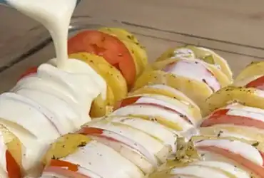 receita com batata