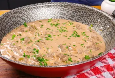 strogonoff de carne