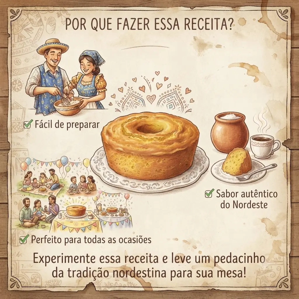 Bolo de Puba porque fazer