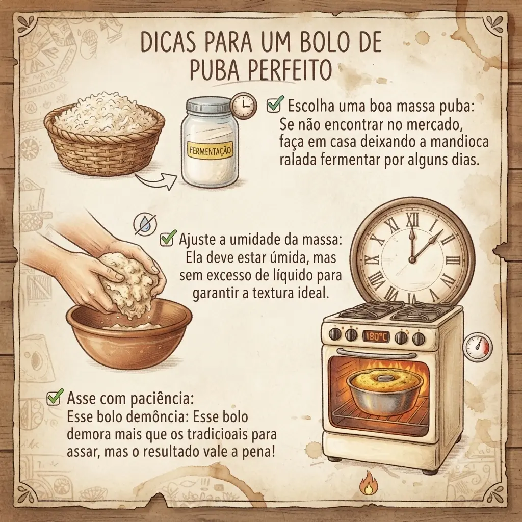Dicas para um Bolo de Puba Perfeito