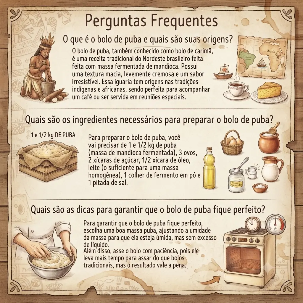 Perguntas Frequentes do bolo de puna