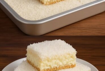 bolo de coco gelado simples bem molhadinho