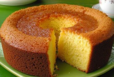 bolo de coco no liquidificador