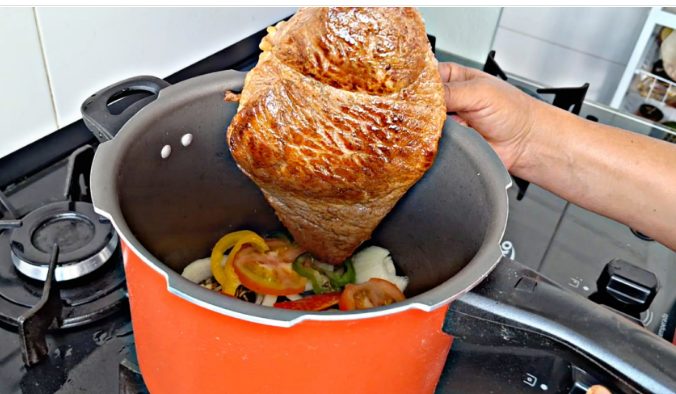 carne na pressao