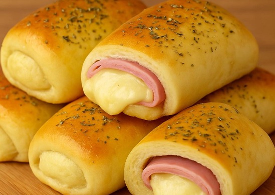 joelho de presunto e queijo