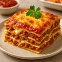 Lasanha caseira cremosa: cure seu coração partido