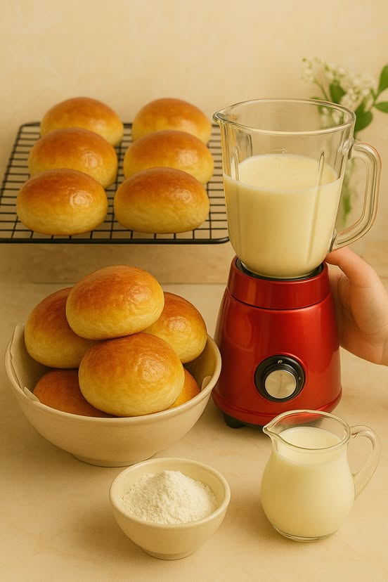 o pão de liquidificador mais fofinho e irresistível