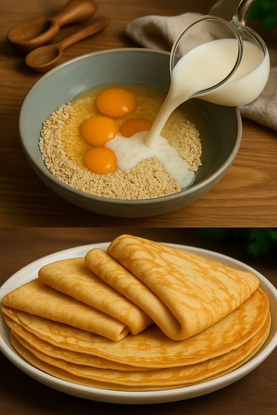 panqueca de aveia sem farinha