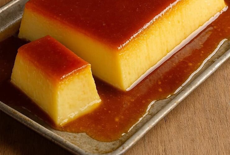 pudim de padaria