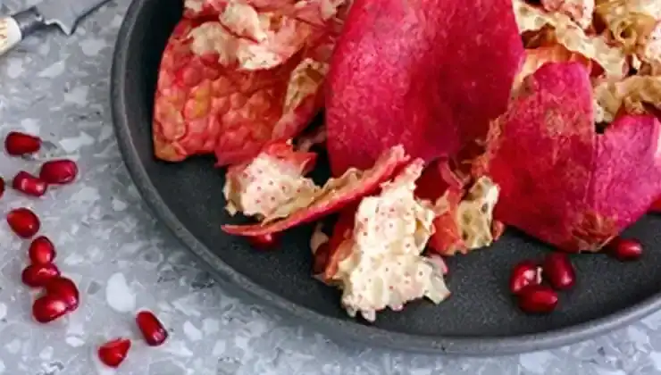 casca de romã para a saúde