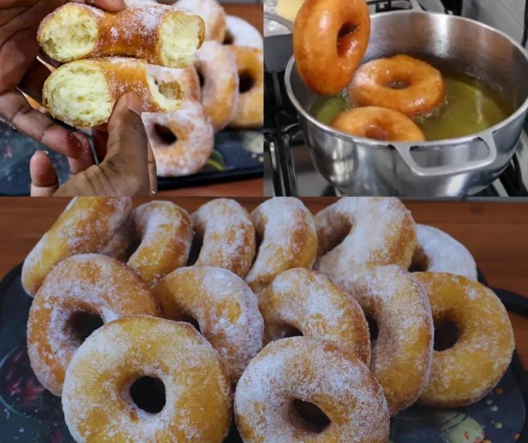 donuts caseiros fofinhos