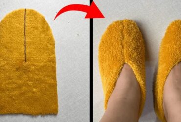 pantufas em casa