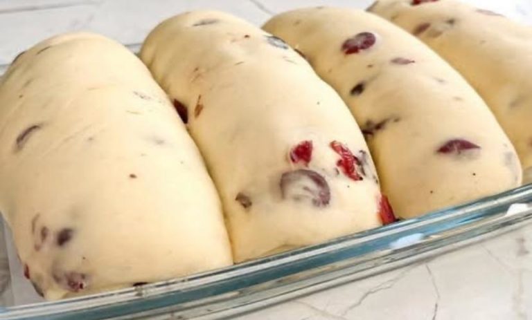 pão de frutas secas dos anos 80